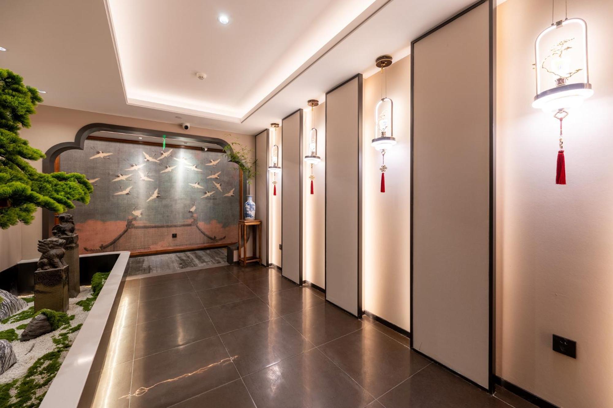 Fuxue Qiuguo Hotel Beijing Nanluoguxiang Siheyuan Branch Exteriör bild