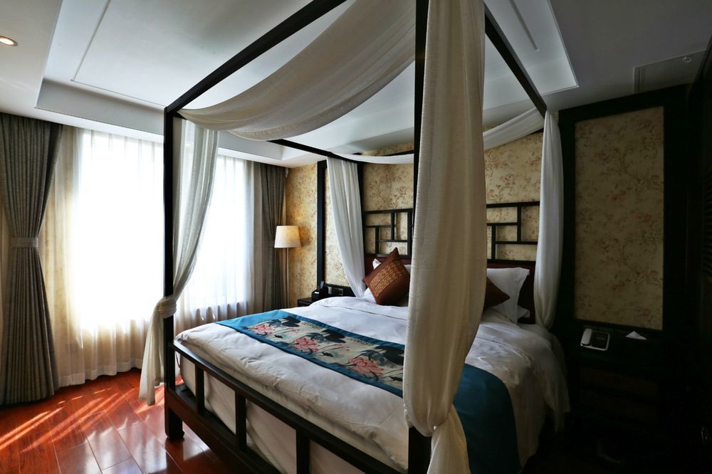 Fuxue Qiuguo Hotel Beijing Nanluoguxiang Siheyuan Branch Exteriör bild